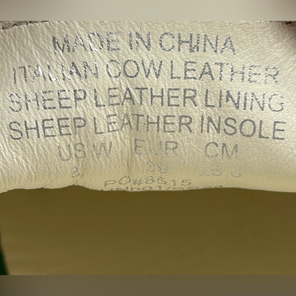 Quince Italian Cow Leather Lug Sole Loafers Bone Ivory Platform Shoes US 8 NIB - Picture 10 of 11